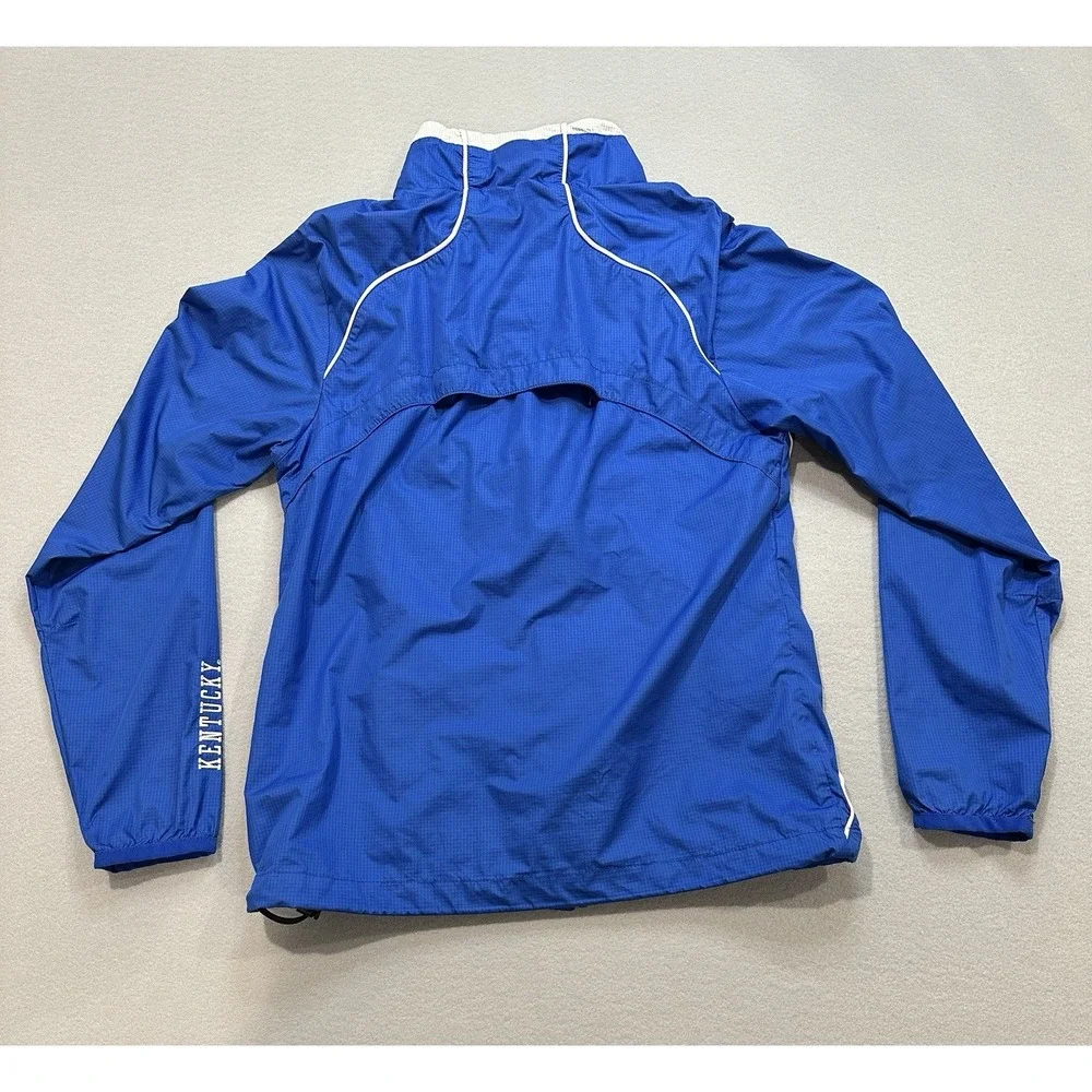 Nike Kentucky Wildcats Storm-Fit Jacket Womens Small Blue Full Zip Windbreaker